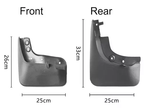 Бризковики VW Tiguan I (5N; 07-15) - Premium 4