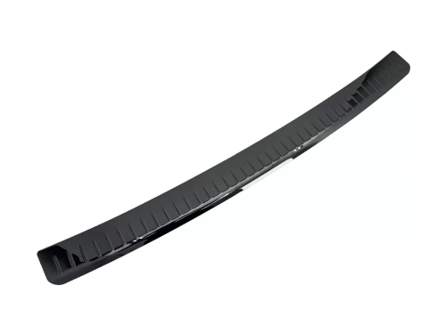 Накладка на задній бампер VW T5/T5+ (03-15) - Nitto (чорний хром) 1