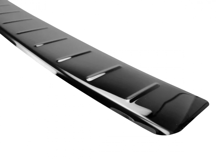 Накладка на задній бампер Skoda Octavia A5 (05-09) Універсал - Nitto (чорна) 2