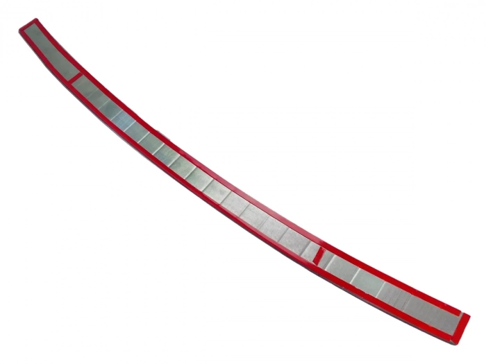 Накладка на задній бампер Skoda Octavia A5 (05-09) Універсал - Nitto (чорна) 3