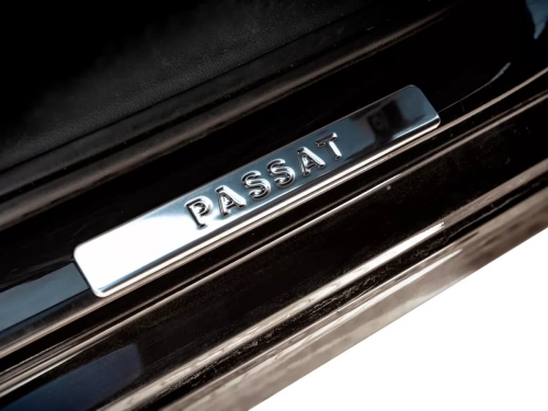 Накладки на пороги VW Passat B7 (11-15) - Omsa (вузькі) 8