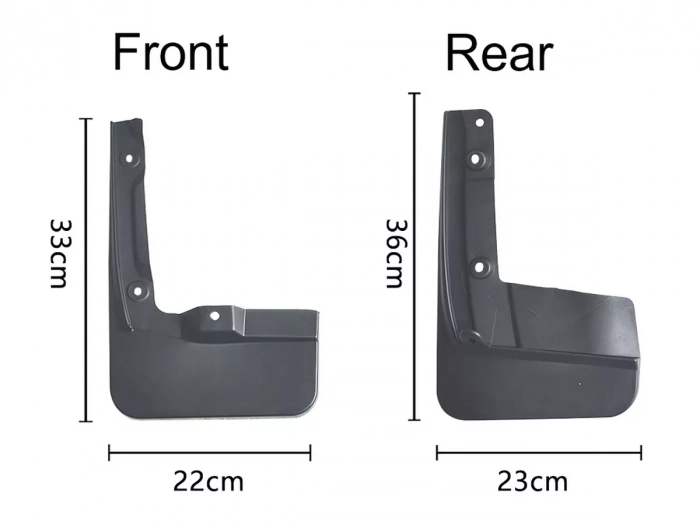 Брызговики Toyota HiAce H300 (19-) - Premium 3