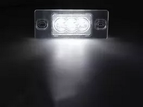 Подсветка номера VW Tiguan I (5N; 07-10) - диодная (3-LED c Canbus) 2