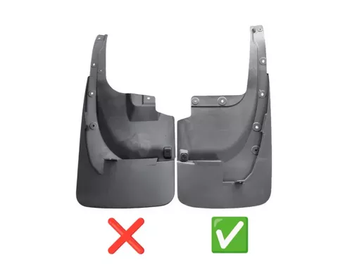 Брызговики Toyota LC J200 LC200 (16-21) с широким обвесом (задние) 4
