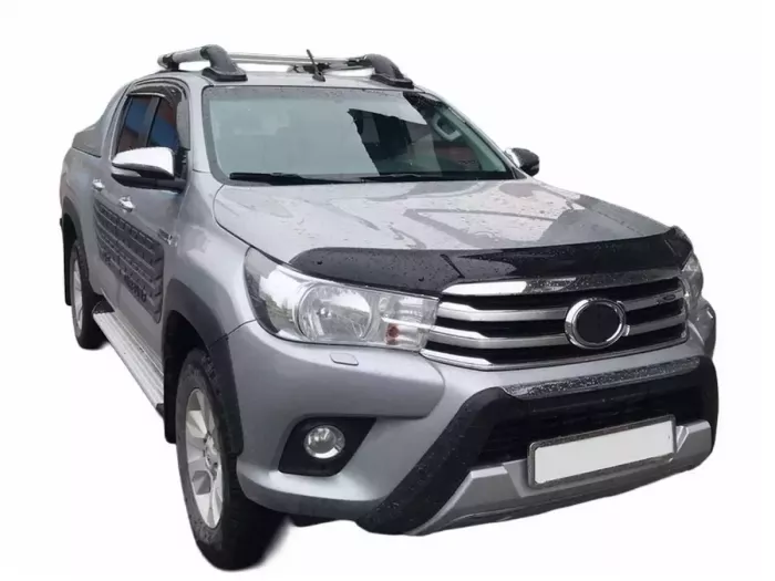 Рейлінги з поперечками Toyota Hilux VIII (15-) - Shark (хром) 5