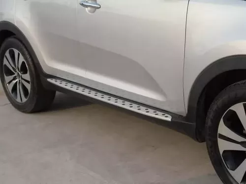 Пороги боковые Kia Sportage III (SL; 10-15) - BMW стиль 4