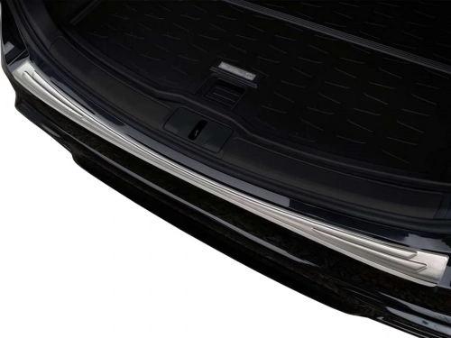 Накладка на задній бампер Lexus RX V (ALA10/ALH10; 22-) - Avisa (срібна) 4