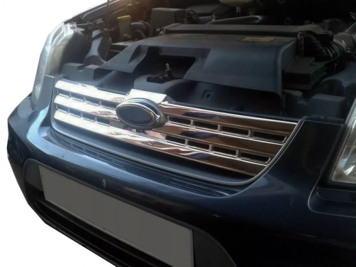 Хром накладка на решітку Ford Connect I (09-13) рестайлінг - Carmos 4