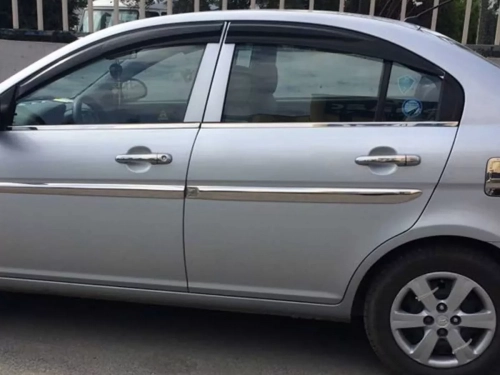 Хром накладки на ручки Hyundai Accent III (MC; 06-10) - Carmos 4