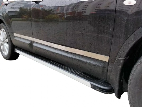 Хром молдинг дверной Nissan Qashqai I (J10; 07-13) - Carmos 3