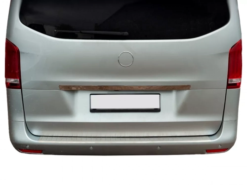 Хром накладка над номером Mercedes Vito / V W447 (14-) - Carmos 4