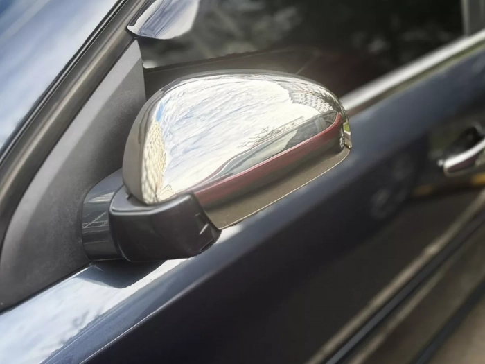 Хром накладки на дзеркала Opel Vectra C (02-09) - Carmos 3