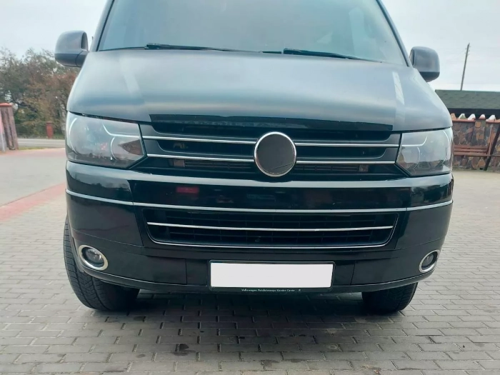 Хром обводка противотуманок VW T5+ (10-15) - Carmos 4