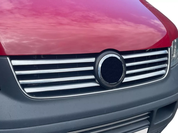 Хром накладки на решітку VW T5 Transporter (03-10) - Carmos 3
