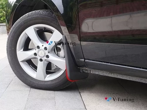 Бризковики Mercedes Vito / V-Class W447 (14-) без порогів AMG - Premium (передні) 4