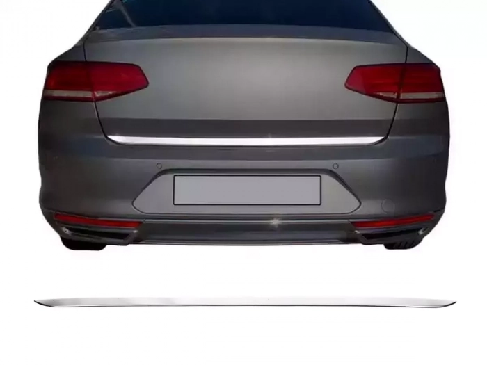 Хром на кромку багажника VW Passat B8 (3G; 15-22) Sedan - Carmos 1