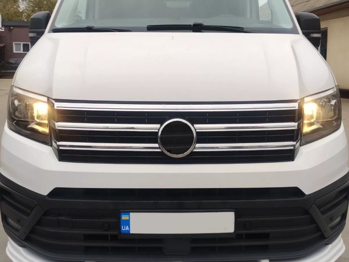 Хром накладки на решітку VW Crafter II (17-) - Carmos 3