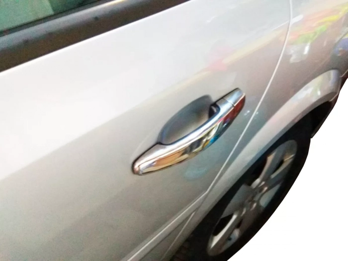 Хром накладки на ручки Opel Vectra C (02-09) - Carmos 3