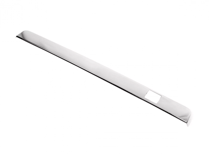 Хром накладка над номером VW Crafter II (17-) - Carmos (під камеру) 2