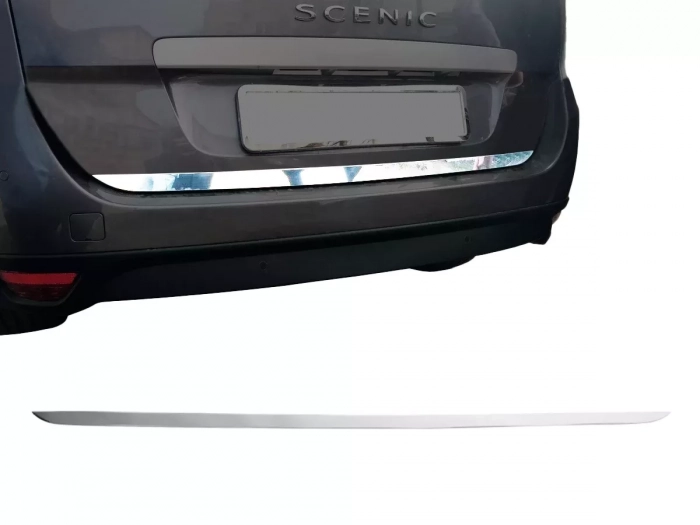 Хром на кромку багажника Renault Grand Scenic (09-16) - Carmos 1