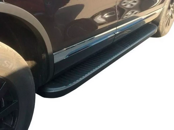 Пороги боковые Citroen Berlingo II (08-18) - Tayga Black 3