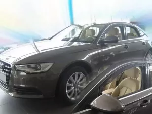 Ветровики Audi A6 C7 / S6 (11-18) Sedan - Heko (вставные) 3