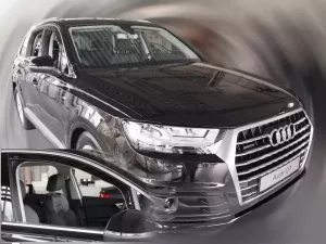 Дефлектори вікон Audi Q7 I (4L; 05-15) - Heko (вставні вітровики) 3
