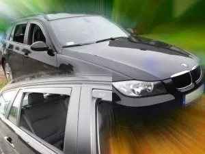 Ветровики BMW 3 E91 (05-12) Touring - Heko (вставные) 4