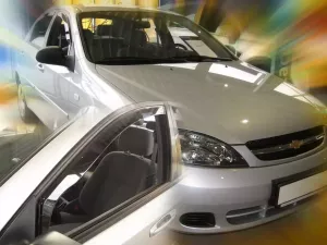Дефлекторы окон Chevrolet Lacetti (05-) Hatchback - Heko (вставные ветровики) 3