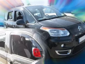 Дефлекторы окон Citroen C3 Picasso (09-17) - Heko (вставные ветровики) 3