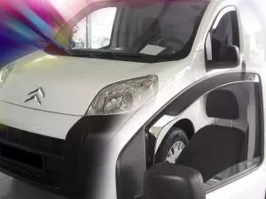 Дефлектори вікон Citroen Nemo (08-17) 4D/5D - Heko (вставні вітровики) 4