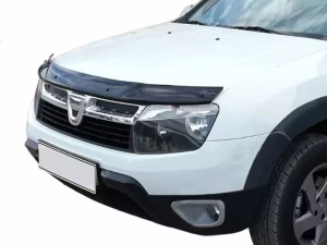 Дефлектор капота Dacia Duster I (HS; 10-17) - CappaFe (полікарбонат) 4