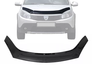 Дефлектор капота Dacia Sandero I (B90; 08-12) - CappaFe