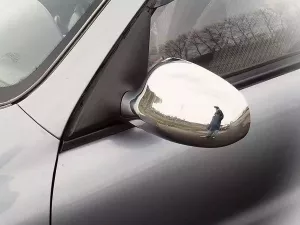 Хром накладки на зеркала Daewoo Lanos (97-) 3