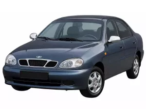 Хром накладки на зеркала Daewoo Lanos (97-) 4