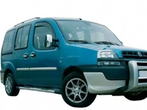 Хром молдинг дверний Fiat Doblo I (00-05) 4