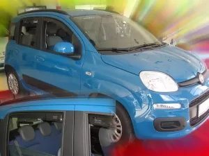 Дефлекторы окон Fiat Panda III (12-) 5D - Heko (вставные) 3