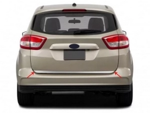Хром накладка на кромку багажника Ford C-Max II (10-19) 4