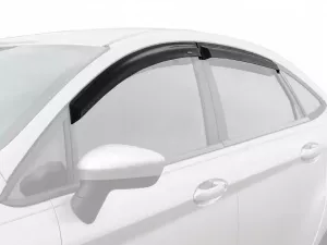Дефлекторы окон Ford Fiesta Mk7 (08-16) Sedan - Hic (накладные)