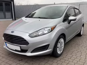 Дефлекторы окон Ford Fiesta Mk7 (08-16) Sedan - Hic (накладные) 8