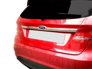 Хром накладка над номером Ford Fiesta Mk7 (08-16) - Carmos 4