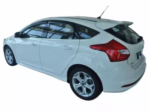Дефлекторы окон Ford Focus III (C346; 11-18) Htb / Sedan - Hic (накладные) 2