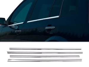 Хром нижні молдинги вікон Ford Fusion (02-12) MPV - Carmos
