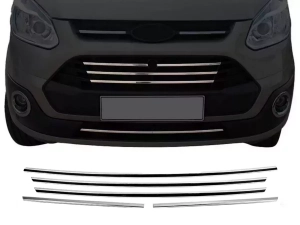 Хром на решітку бампера Ford Custom (13-17) - Carmos