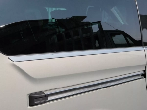 Хром нижні молдинги вікон Ford Custom (V362; 13-23) L2 довга база 6