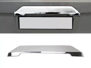 Хром накладка над номером Ford Custom (13-23) - 1 дверь (без камеры)