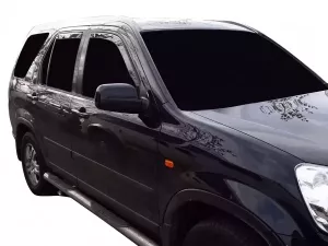 Дефлекторы окон Honda CR-V II (01-06) - Heko (вставные) 4