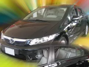 Дефлекторы окон Honda Civic 9 (12-15) Sedan - Heko (вставные) 4