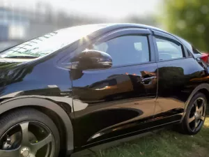 Дефлекторы окон Honda Civic 9 (12-16) Htb - Hic (накладные) 5