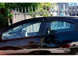 Дефлекторы окон Honda Civic 9 (12-16) Htb - Hic (накладные) 7